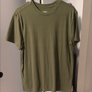 Classic Olive Crew Neck T-Shirt